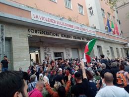 Anche il Veneto presente all'assalto alla Cgil 