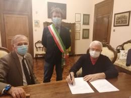 La sicurezza del delta all'ex tribunale 