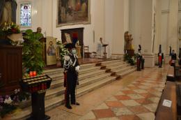 Una messa per la patrona dei nostri eroi
