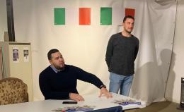 Gioventù nazionale sbarca in paese