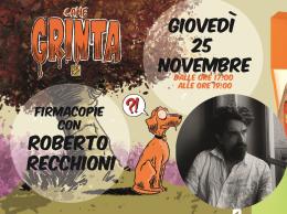 Il firmacopie di Recchioni a Delta Comics 