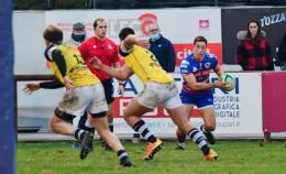 I Rossoblù stravincono contro il Mogliano Rugby