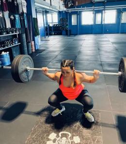 L'olimpionica Zennaro al sesto mese si allena per Parigi 2024