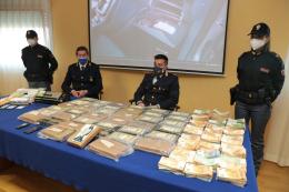 50 chili di droga, ecco il tesoro dei trafficanti