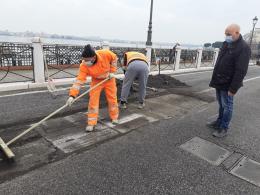 Ponte Cavanis chiuso dal 21 febbraio