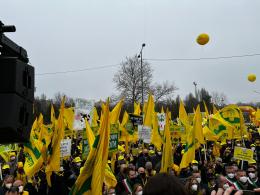 Allevatori e agricoltori in protesta contro i rincari 