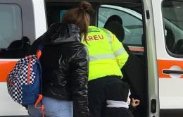 Tre bimbi ucraini in ospedale