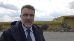 Ex Mercatone Uno, bonifica iniziata