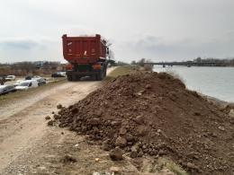 Argine dell'Adige, partiti i lavori di sistemazione al Volto