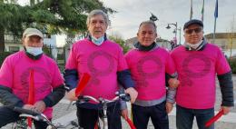 Ben 200 presenti alla "Camminata in rosa" 