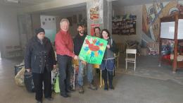 Donin arriva in Ucraina con il suo carico di solidarietà e pace