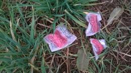 Veleno disseminato in tutto il parco