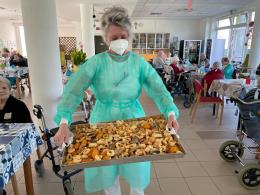 Pesce in tavola per gli ospiti della San Gaetano