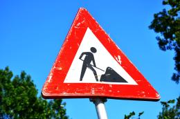 Via Matteotti chiusa per lavori