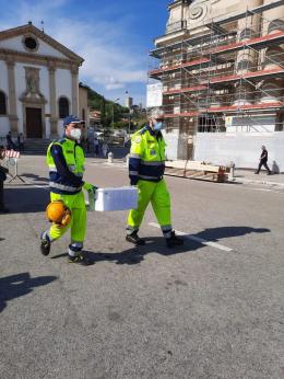 La Protezione civile è sempre in campo