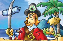 Capitan Eco entra in classe e insegna a differenziare