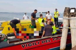 Si schianta col barchino su una briccola: &egrave; grave