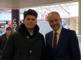 A 19 anni Roberto <Verza conquista l’Irlanda