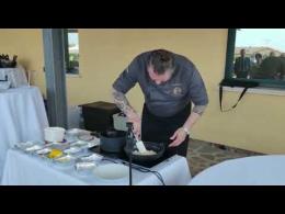 Stefano Callegaro di Masterchef cucina nel Delta 