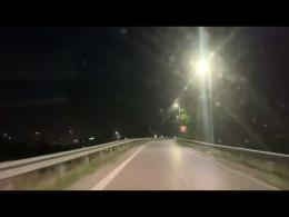 La rampa della Romea ritrova la luce