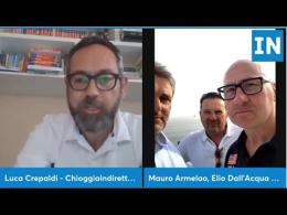 Marineria di Chioggia a Venezia contro il caro gasolio