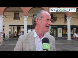 Luca Zaia presenta "Ragioniamoci sopra" a Rovigoracconta