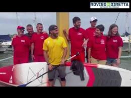 Record in Sup dalla Croazia a Barricata in sole 20 ore