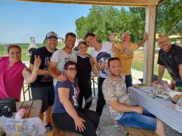 Il pic nic nel nuovo parco fa... cento