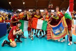 Campione a 16 anni, vince il trofeo volley delle Regioni