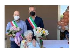 Nonna record, ha spento 102 candeline