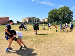 A tutto sport con il camp del Rugby Badia 