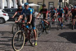 La squadra di Mauro, con lui nell'ultimo viaggio