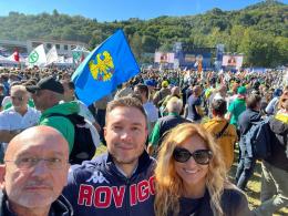 A Pontida tantissimi polesani per ascoltare Salvini