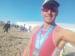 Mauro, l'Ironman di Chioggia