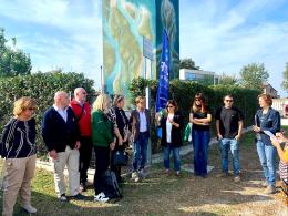 L’acqua protagonista del murale