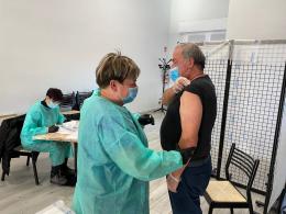 Vaccino antinfluenzale in palestra