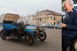 L'addio a Giorgio, tra le sue amate auto