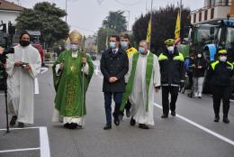 Rovigo "invasa" dai trattori per il Ringraziamento
