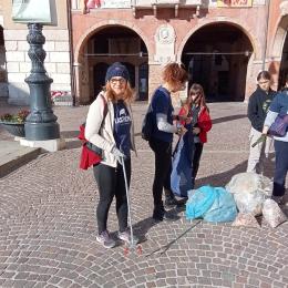 Record di mozziconi raccolti in una mattina