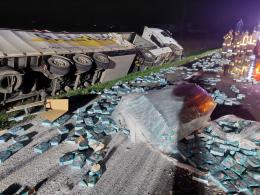 Maxi incidente sulla Romea, tir e auto coinvolte