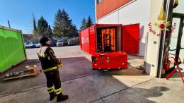 Vigili del fuoco in Turchia col nucleo cinofilo di Venezia