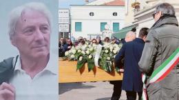 Lacrime per l'addio a Giovanni D’Andrea