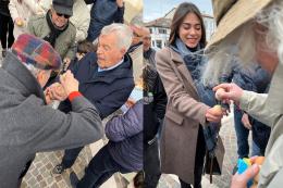 Cozzo delle uova, tradizione in piazza