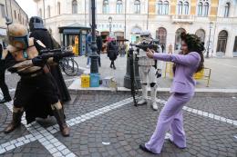 Una festa di laurea... da Guerre stellari