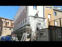 Addio all'impalcatura dell'ex Celio 