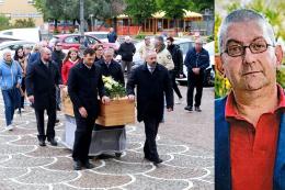 Il paese saluta Tiziano per l'ultima volta