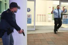 Esercitazione antiterrorismo al centro commerciale