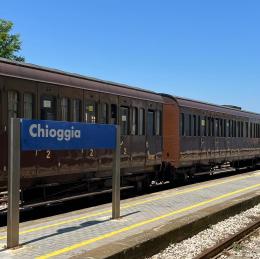 Che emozione il treno a vapore storico!