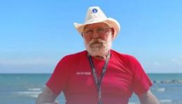 Il bagnino più anziano d'Europa è veneziano