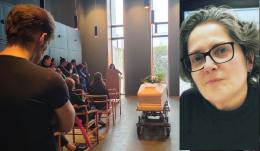 I "Pinguini" per l’ultimo saluto a Silvia Buson